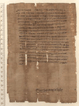 image of letter from Rome