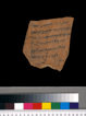 image of tax receipt, written on a potsherd