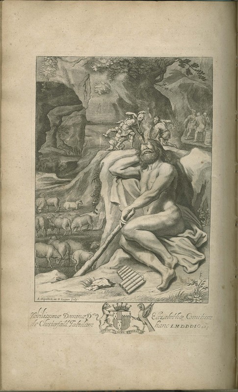 Homer his Odysses translated, adorn'd with sculpture, and illustrated with annotations