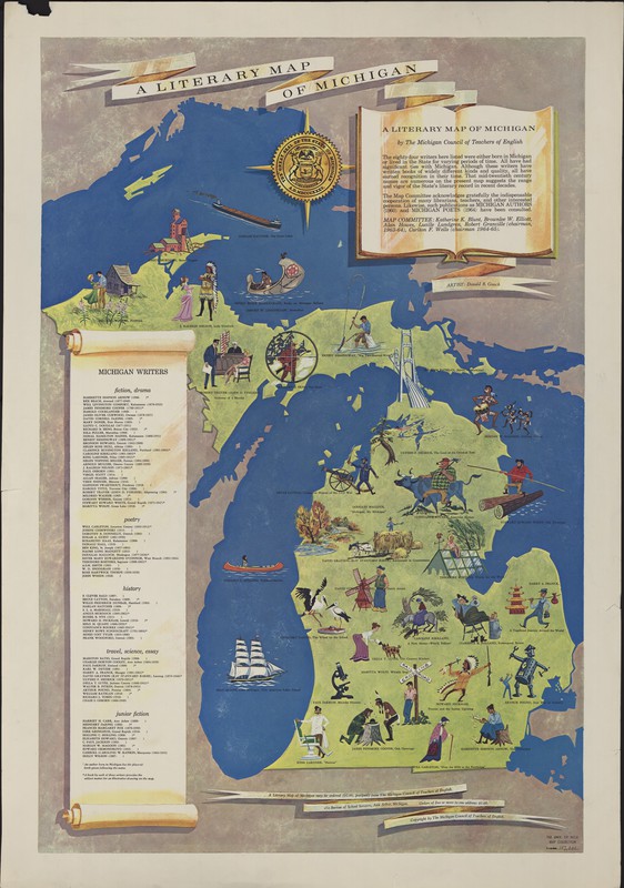 A Literary Map of Michigan