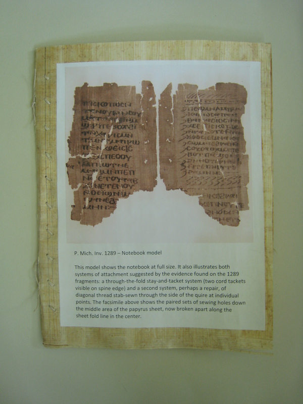 P. Mich. Inv. 1289 (Notebook Model)