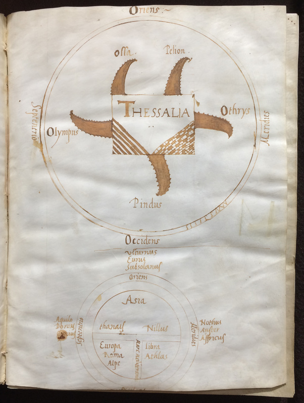 Folio 4r from Valerius Maximus (fl. 1<sup>st</sup> c. AD ). <em>Factorum ac dictorum memorabilium libri IX</em> (<em>Memorable Deeds and Sayings</em>). Parchment. Italy 15<sup>th</sup> c.