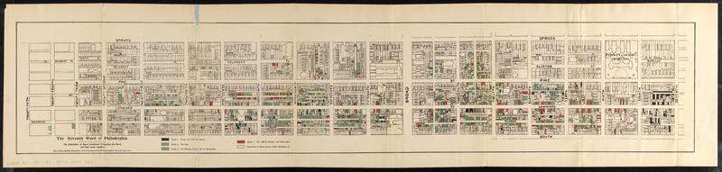 The Seventh Ward of Philadelphia : the distribution of Negro inhabitants throughout the ward, and their social conditions