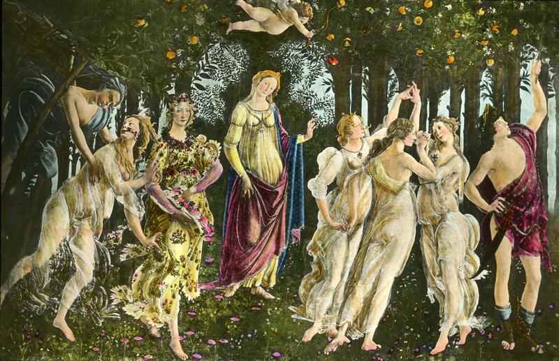 La Primavera, Sandro Botticelli, c. 1477-82