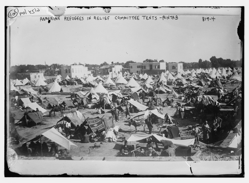 <span>Armenian Refugees in Relief Committee Tents — Aintab</span>