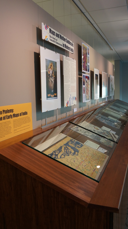 Early Maps of India Exhibit Section