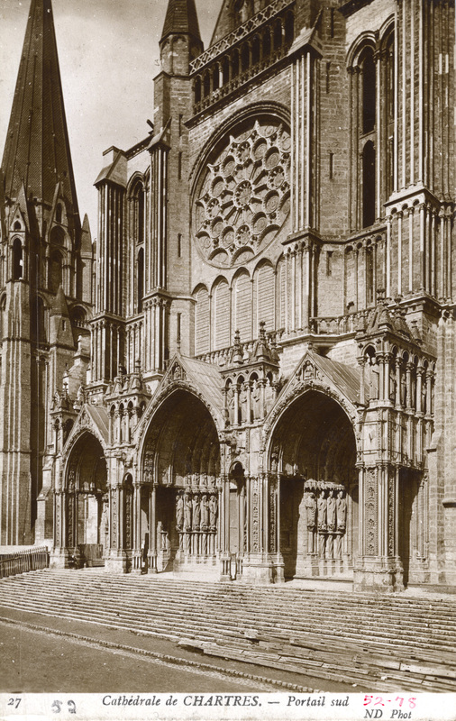 27 Cathedrale de Chartres. - Portail sud 