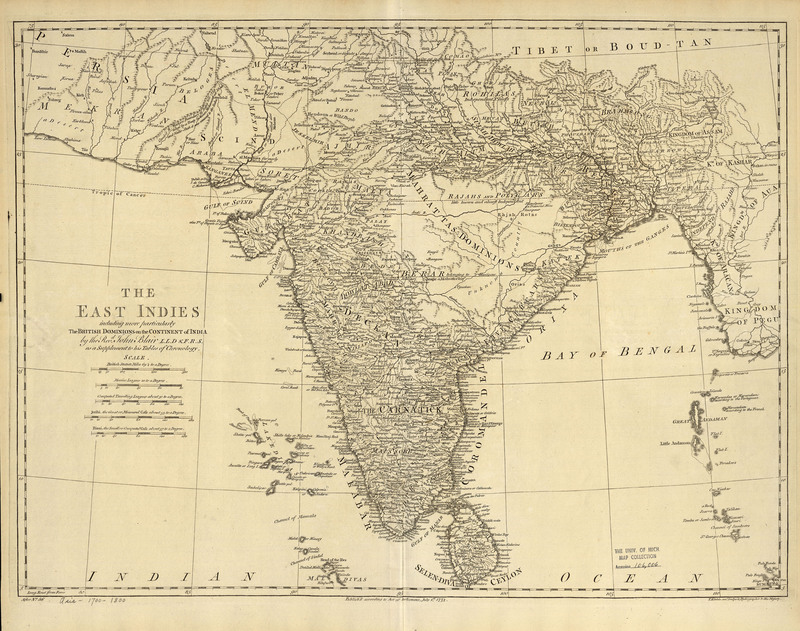 The East Indies : including more particularly the British dominions on the continent of India