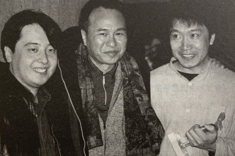 Photo of Jia Zhangke, Hou Hsiao Hsien, and Hirokazu Kore-eda