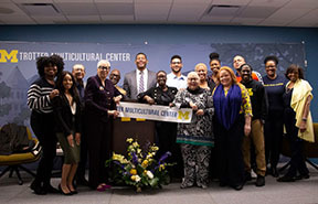 Photo of the Grand Opening Celebration of the New Trotter Center on State Street