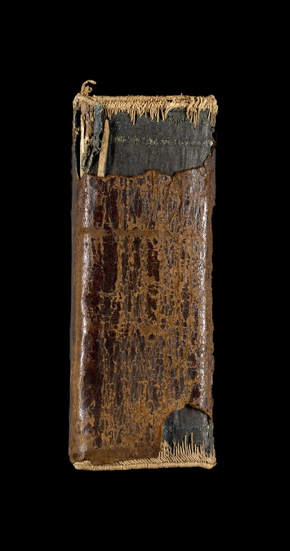 Mich. Ms. 172: Psalter: spine