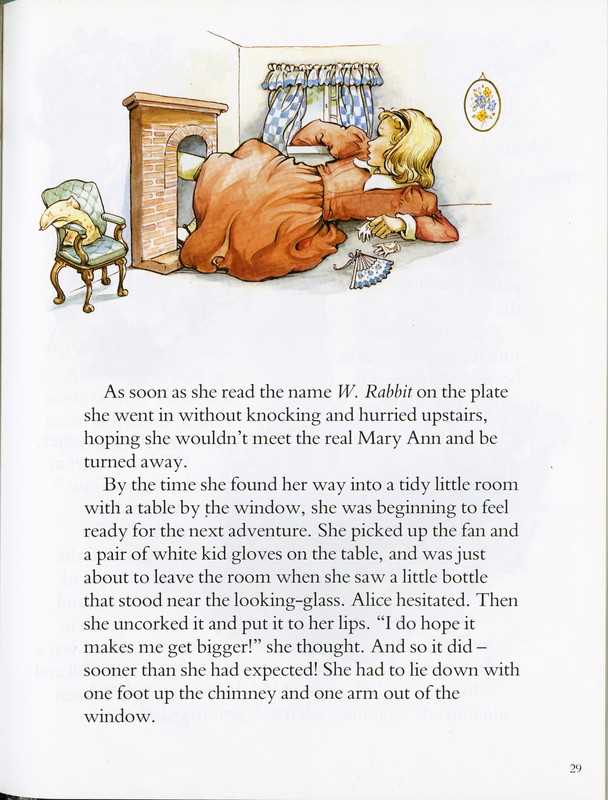 Page 29 of<em> Lewis Carroll's Alice in Wonderland</em>