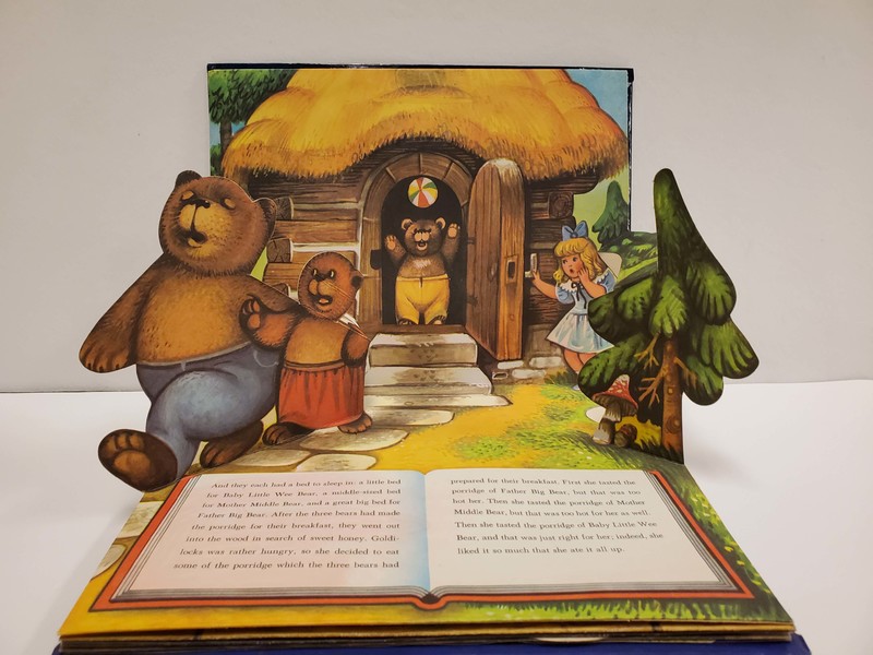 goldilocks and the three bears golden book