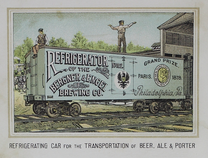 The Bergner & Engel Brewing Co., Philadelphia. ( "Refrigerating car...")