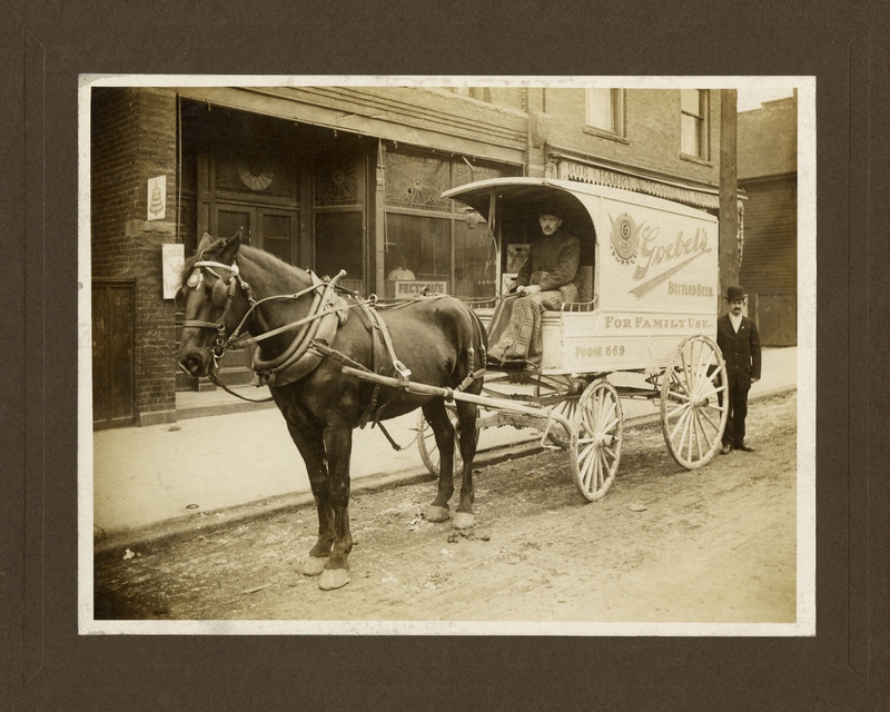 Goebel’s Brewing Co. delivery wagons (no. 42.2)