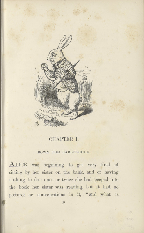 Alice's adventures in Wonderland (1866), [p.1]