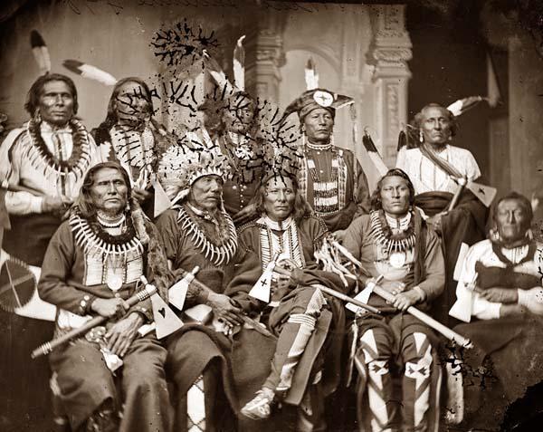 Group of Native American Chiefs