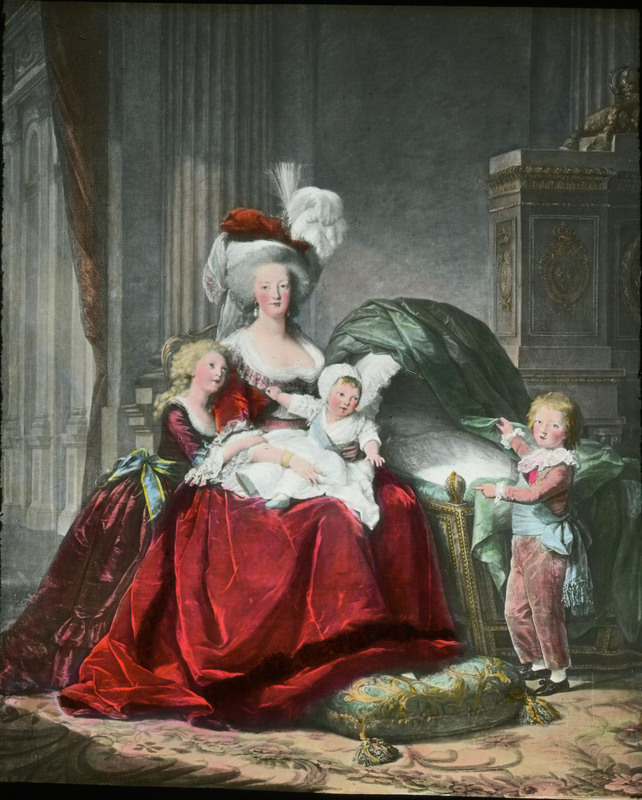 Marie Antoinette and her Children, Elisabeth Louise Vigee Le Brun, 1788