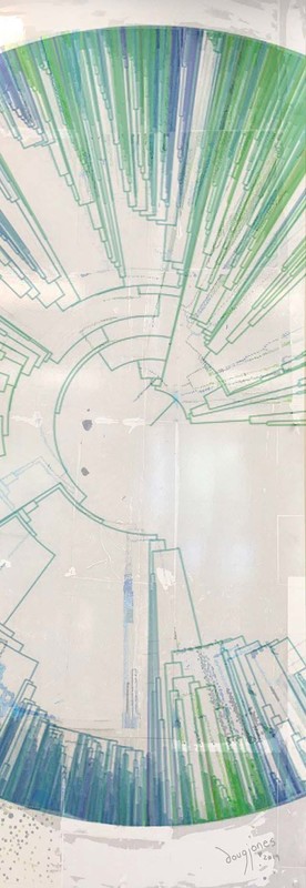 Dr. Stephen Smith’s ‘Circle of Life’/’Tree of Life’ abstract visualization