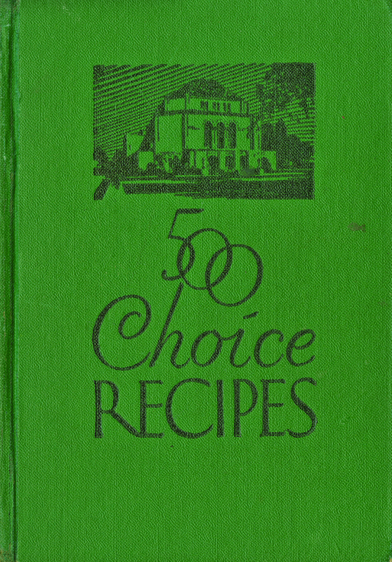 500 Choice Recipes