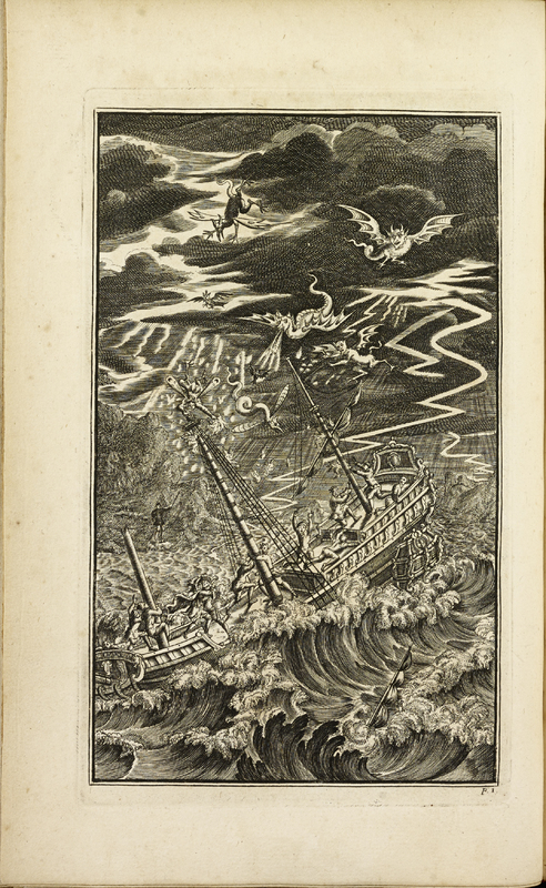The works of Mr. William Shakespear... (1709); [The Tempest plate]