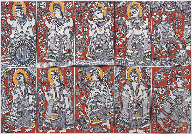 The Ten Avatars of Vishnu