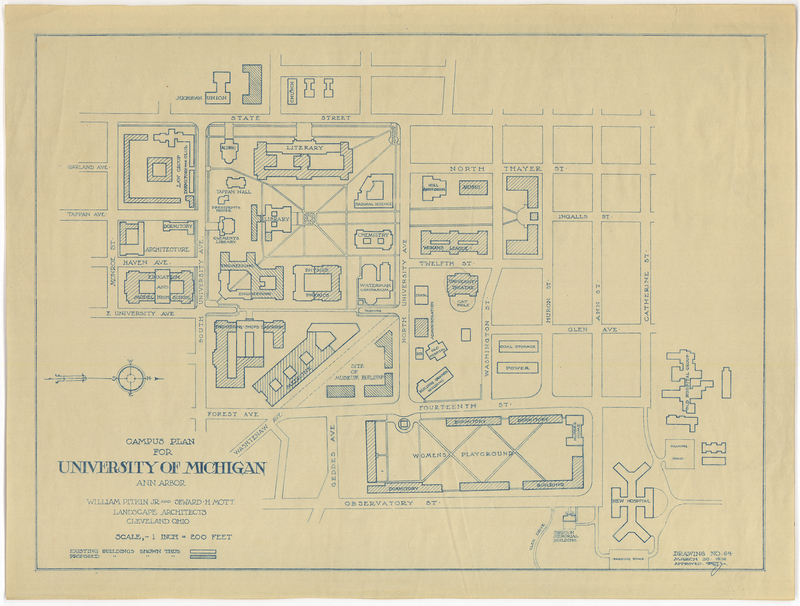 Campus Plan for the University of Michigan, Ann Arbor