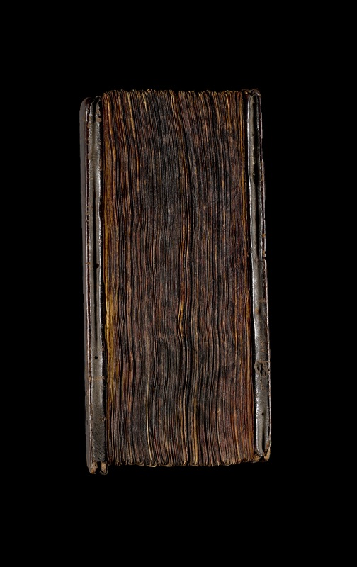 Mich. Ms. 172: Psalter: fore edge