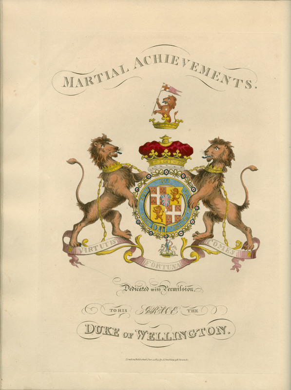 The martial achievements of Great Britain and her allies; from 1799 to 1815