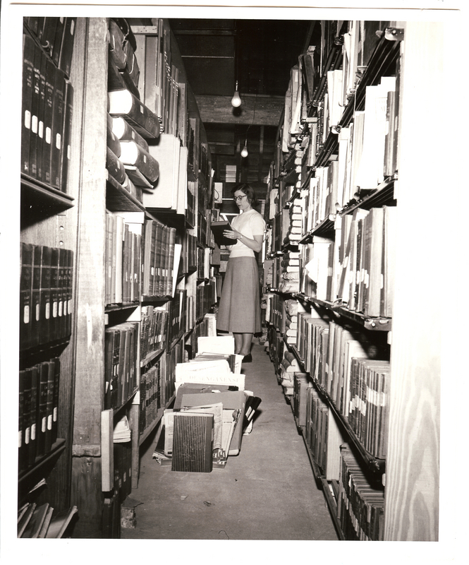 General Library, 9th floor, East Attic, May 1949