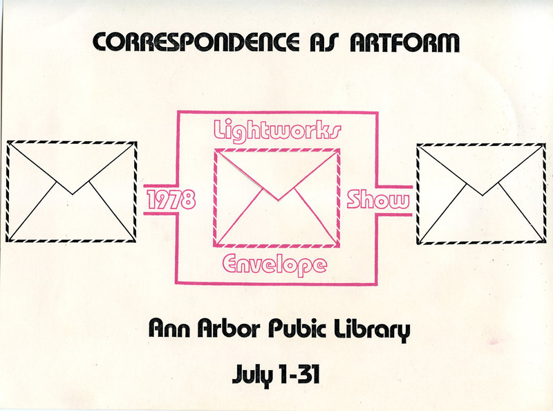 Correspondence as Artform: Lightworks Envelope Show