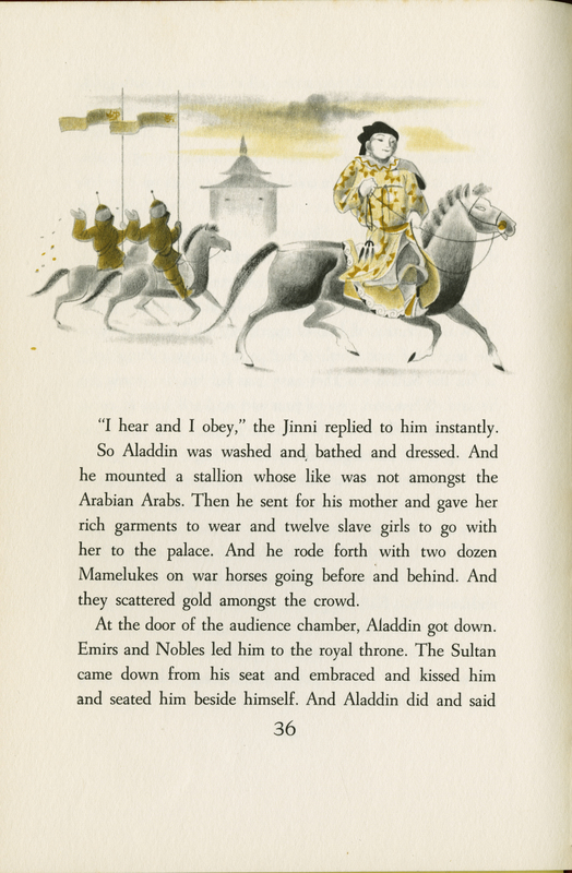 Page 36 of Aladdin and the Wonderful Lamp