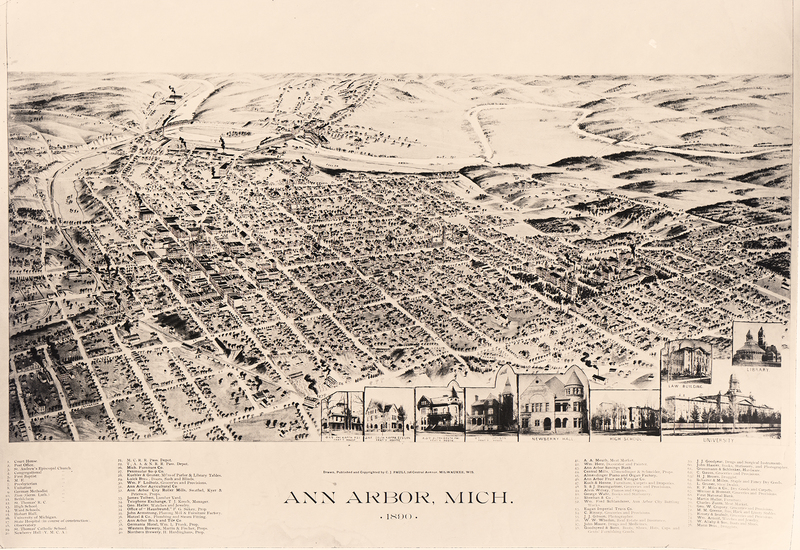 Ann Arbor, Michigan, 1890.