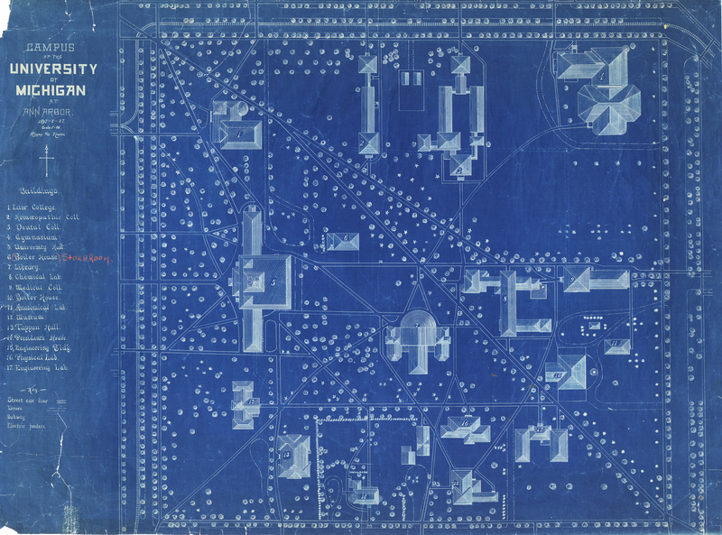 Campus of the University of Michigan At Ann Arbor