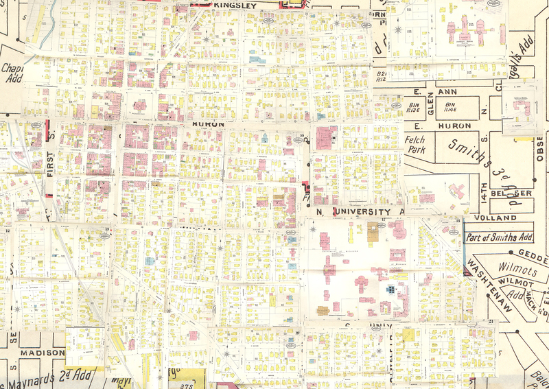 Insurance maps of Ann Arbor, Washtenaw County, Michigan. 