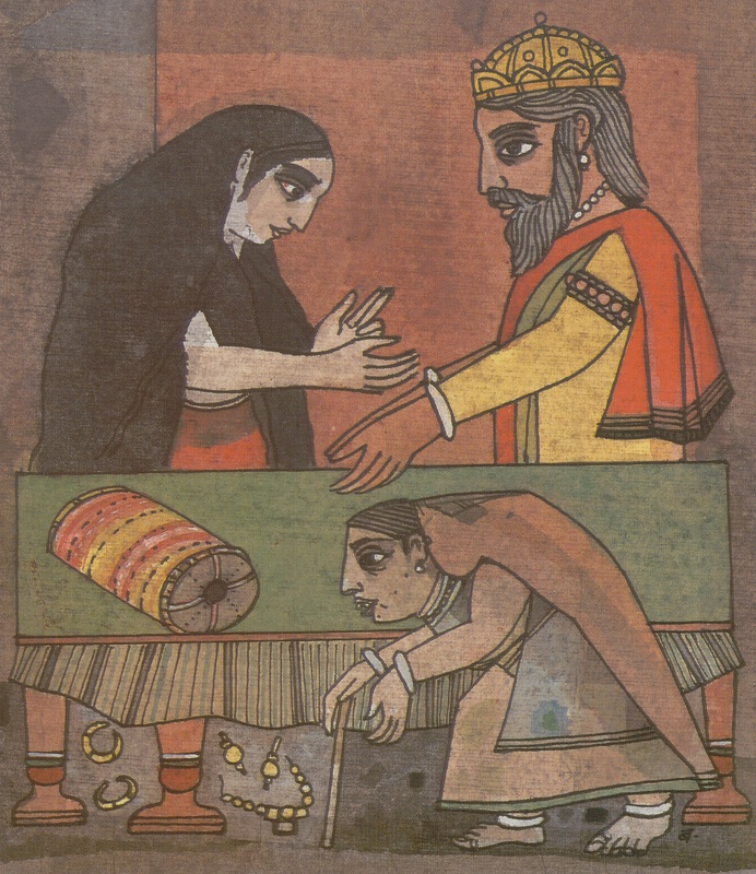 Kaikeyi, Manthara, and the King