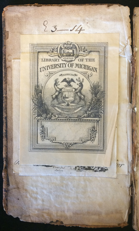 Shelf-mark from Raymundi Lullii tractatus brevis et eruditus, De conservatione vitae; Liber secretorum seu quinta essentiae (Augsburg: Lazarus Zetznerus, 1616)