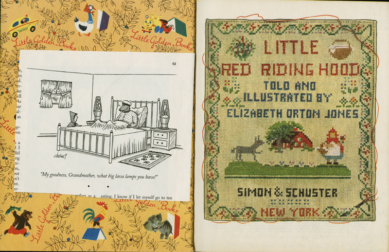 Title page of Little<em> Red Riding Hood</em>