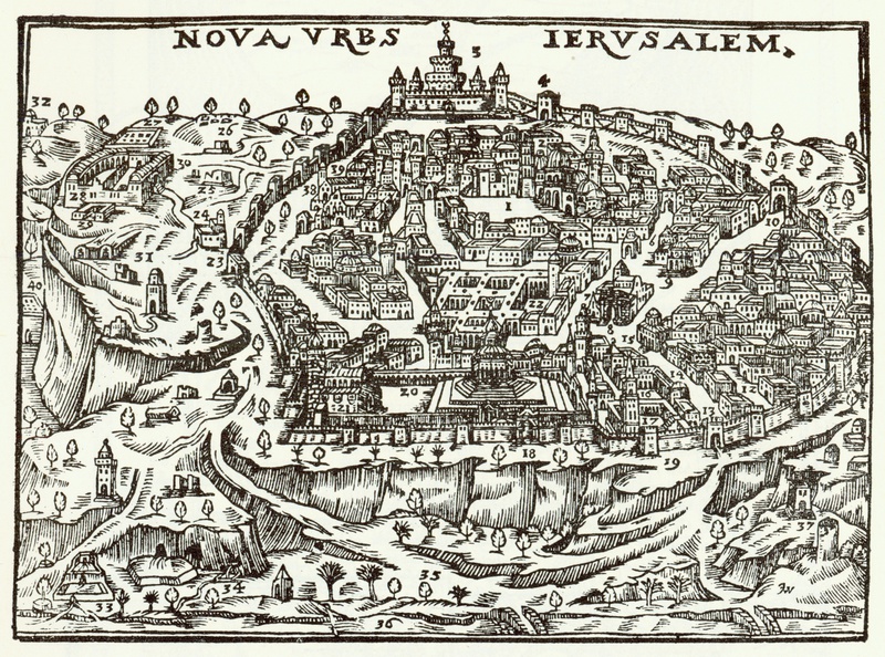 The Holy Land in Old Prints and Maps