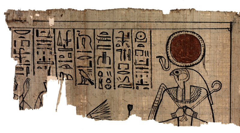 Fragment from an Egyptian Book of the Dead