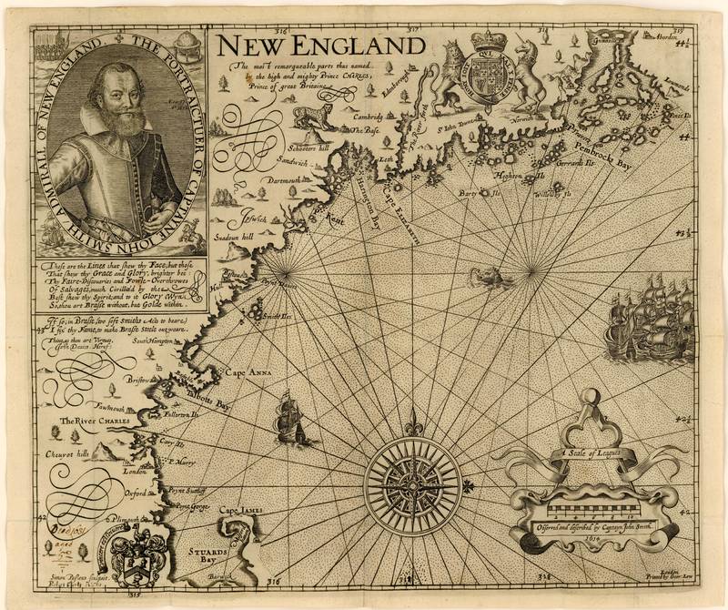 New England The most remarquable parts thus named by the high and mighty Prince Charles, Prince of great Britaine