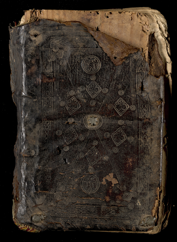 Mich. Ms. 47: Menaion for the month of November, incomplete: front cover