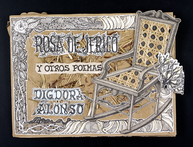 Rosa de Jericó y otros poemas (Rose of Jerico and other poems); front cover