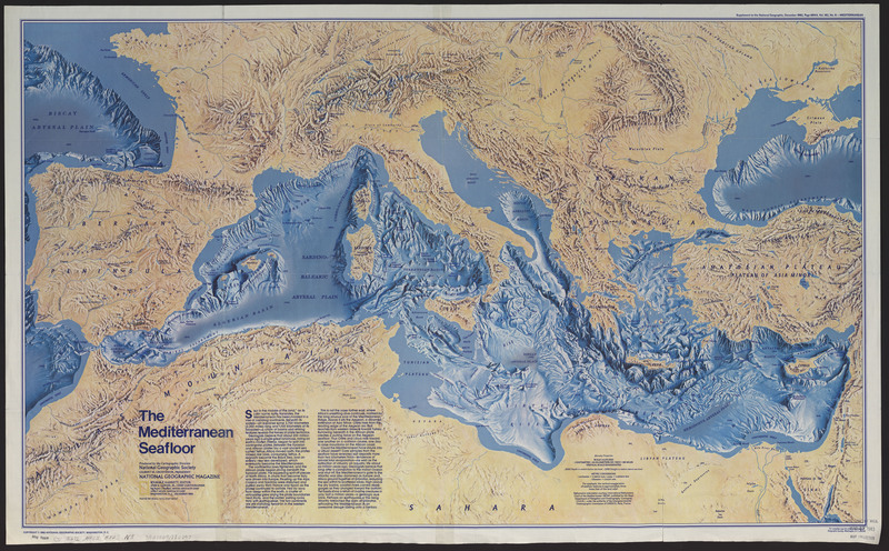 The Mediterranean Seafloor