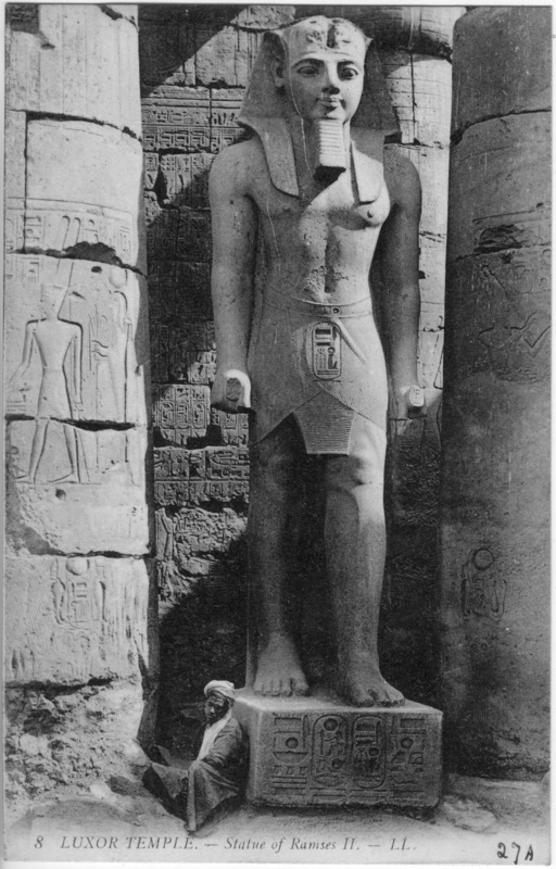 Luxor Temple- Statue of Ramses II. -L.L.