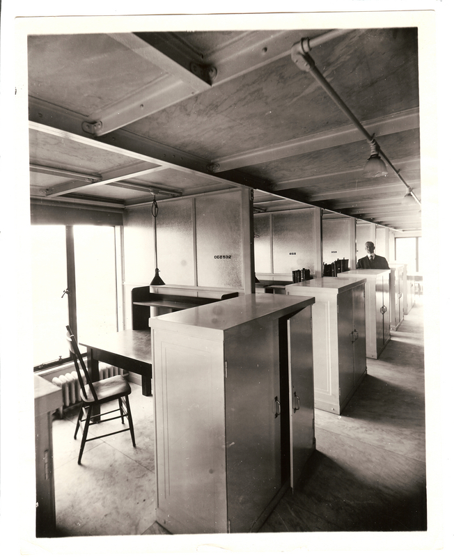The Old Library, Stacks Carrels, 1919