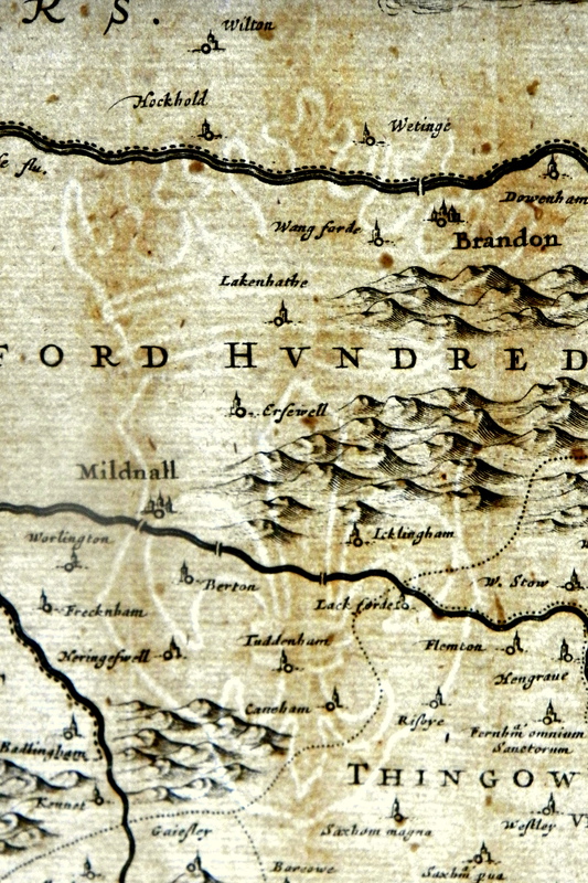 Suffolciae Nova et Accurata Delineatio